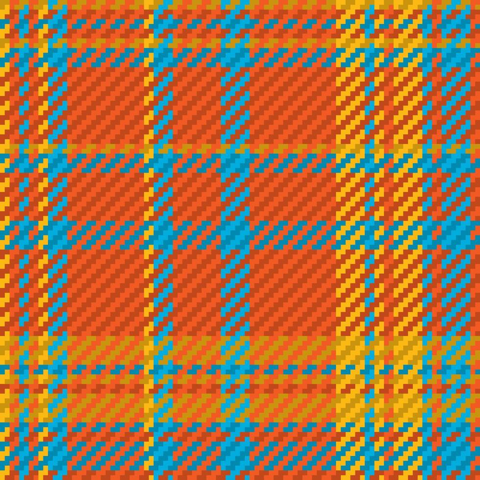 Seamless pattern of scottish tartan plaid. Repeatable background with check fabric texture. Vector backdrop striped textile print.