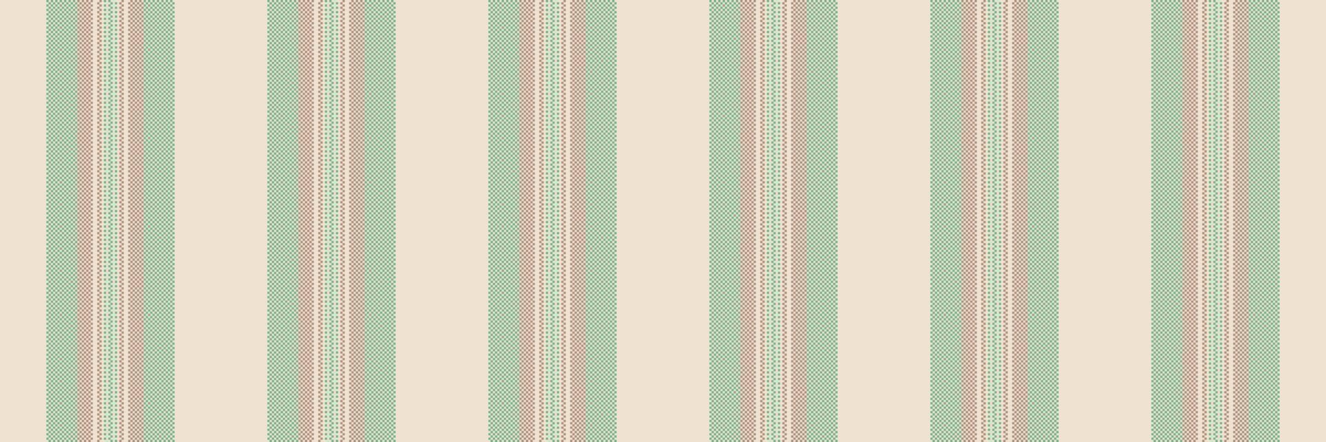 Primary fabric background lines, halloween seamless textile texture. Revival stripe vector vertical pattern in light and green colors.