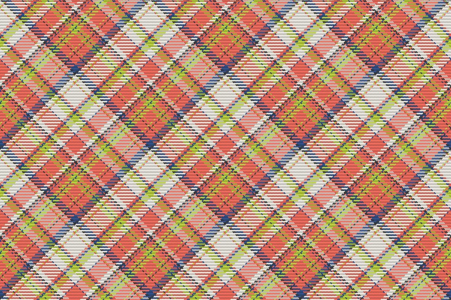 Seamless pattern of scottish tartan plaid. Repeatable background with check fabric texture. Vector backdrop striped textile print.