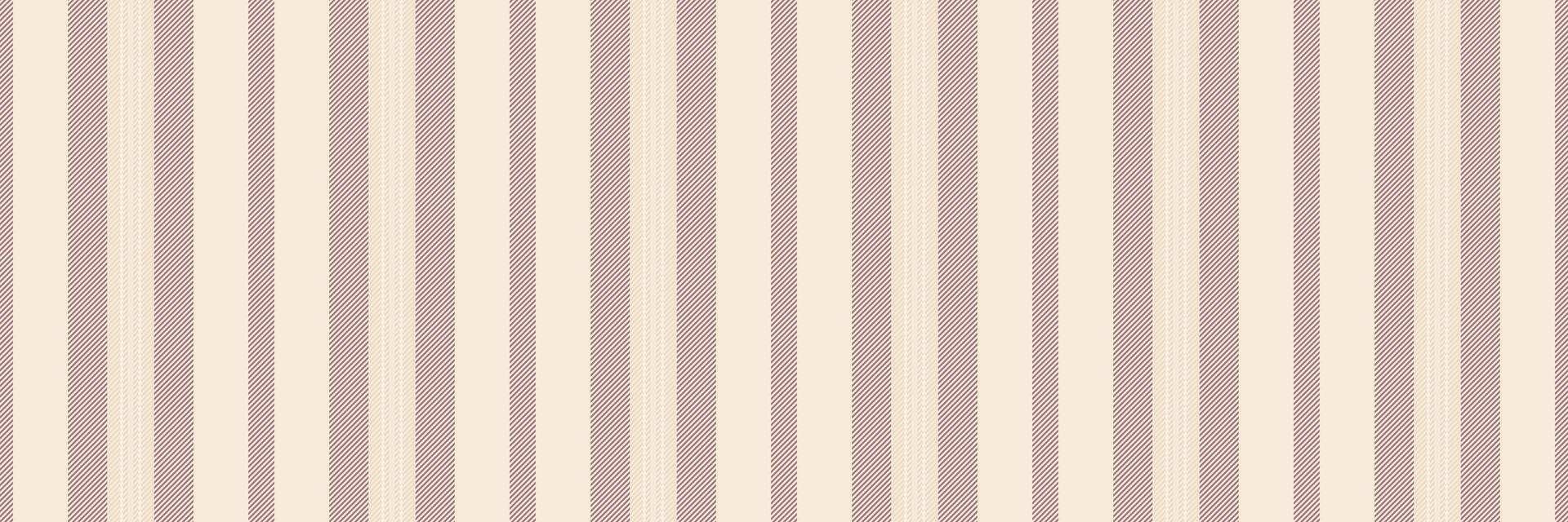 December textile vertical pattern, setting background lines texture. Trim vector seamless fabric stripe in antique white and red colors.
