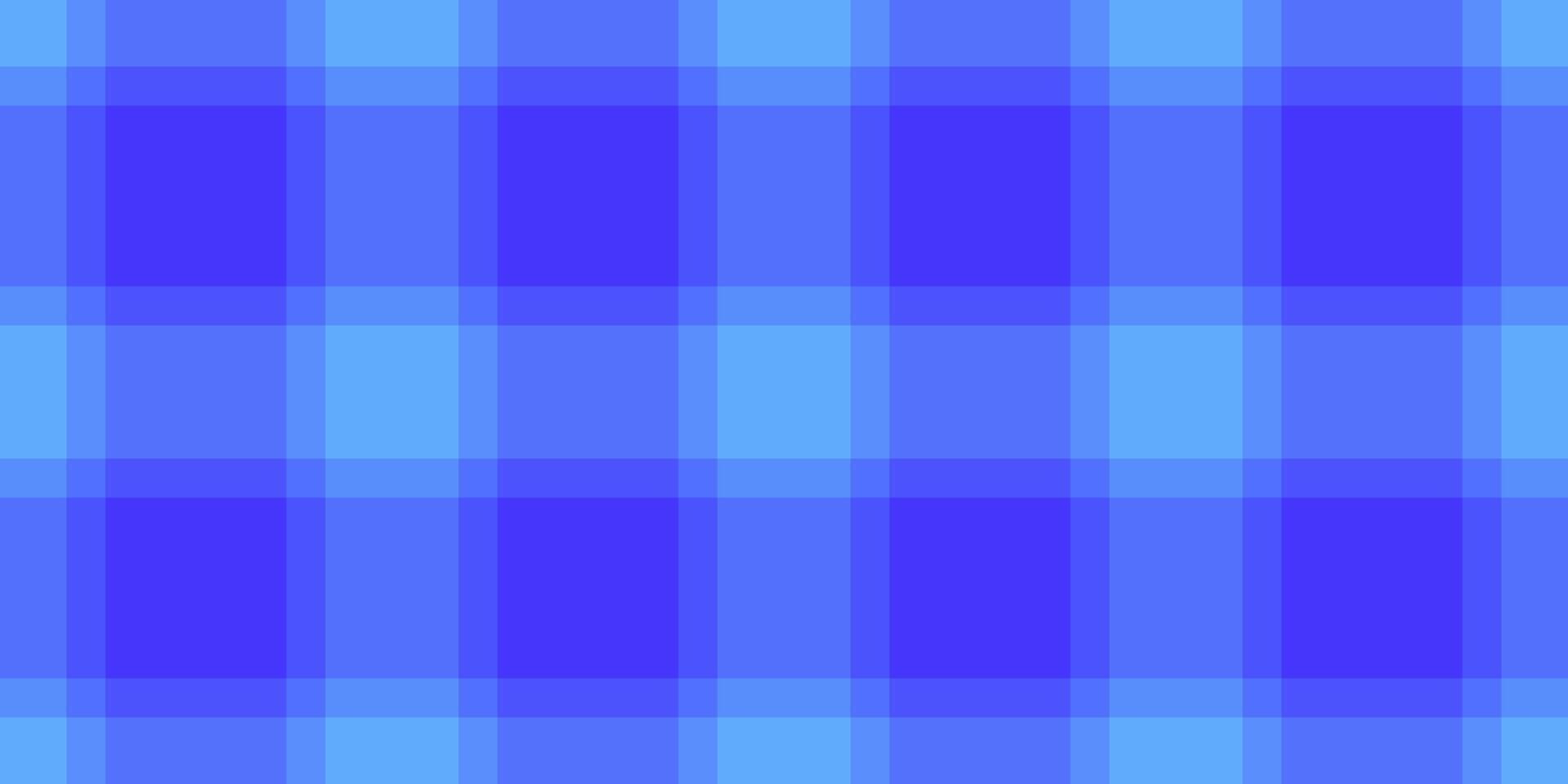 Poncho vector plaid tartan, card fabric check textile. Home pattern texture background seamless in blue and indigo colors.