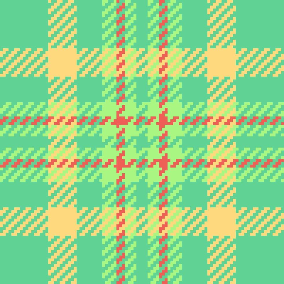Textile design of textured plaid. Checkered fabric pattern swatch for shirt, dress, suit, wrapping paper print, invitation and gift card. vector