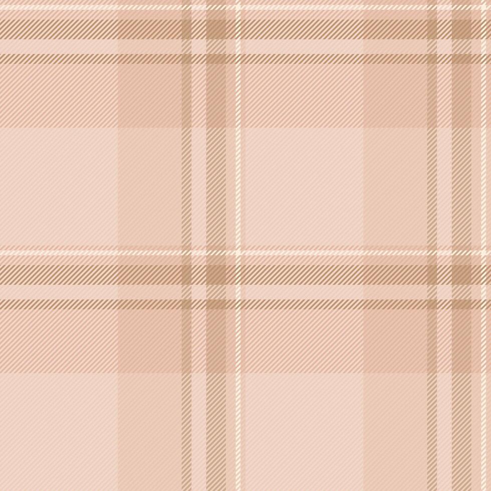 Seamless texture pattern of check plaid fabric with a vector tartan textile background.