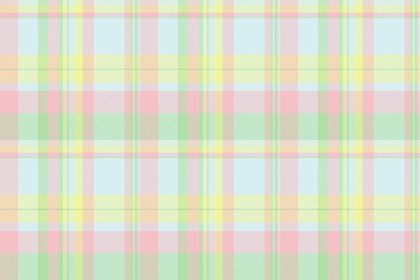 Tartan texture vector of textile fabric pattern with a plaid check background seamless.