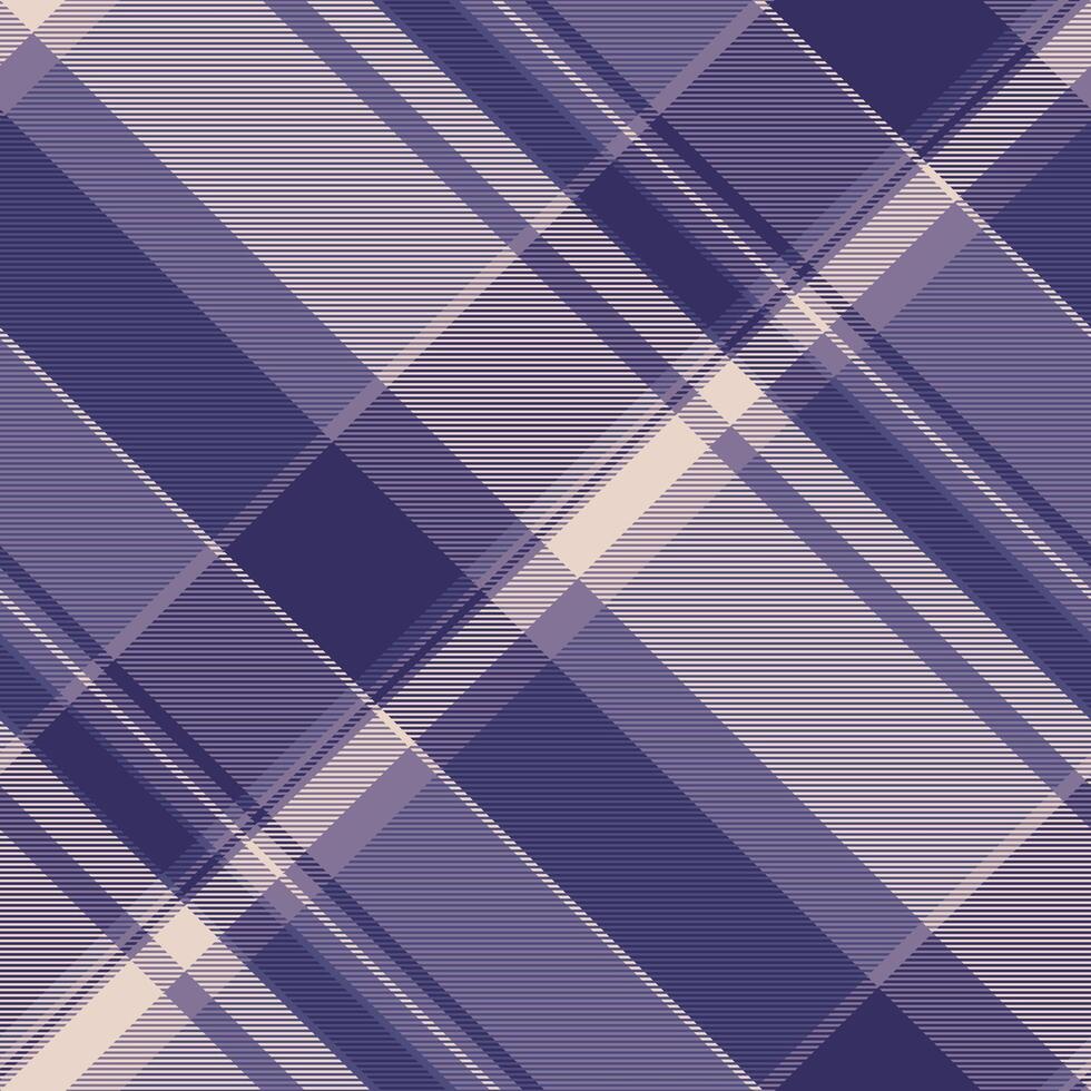 Background textile fabric of tartan check seamless with a texture pattern plaid vector. vector