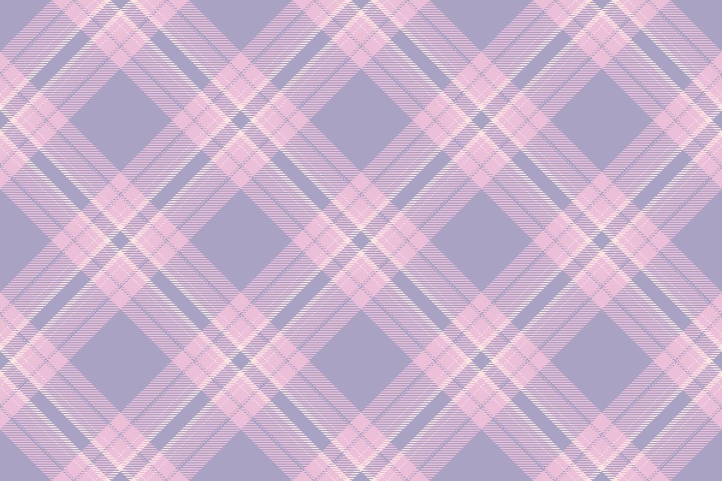 Valentines day background of pink light plaid pattern vector