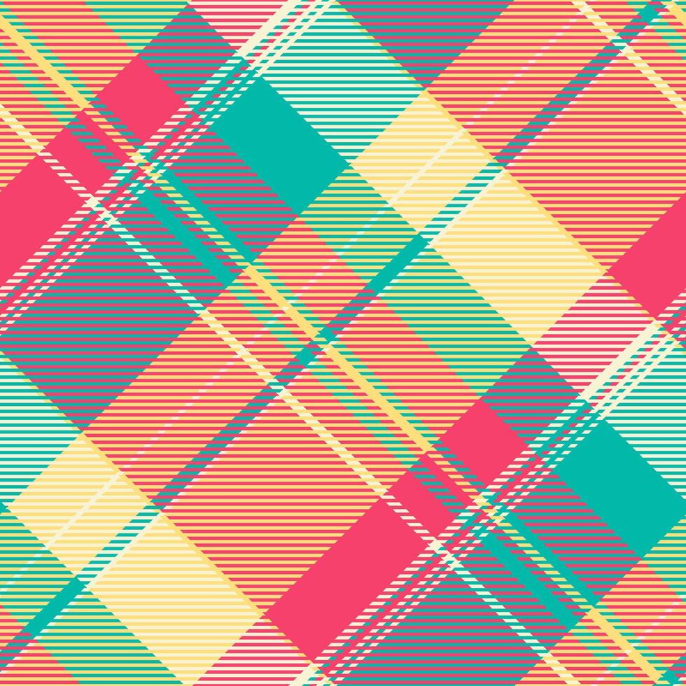 Textile design of textured plaid. Checkered fabric pattern swatch for shirt, dress, suit, wrapping paper print, invitation and gift card. vector