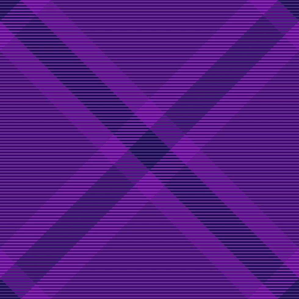 Herringbone check vector background, valentines day fabric tartan pattern. Simplicity textile seamless texture plaid in violet and indigo colors.