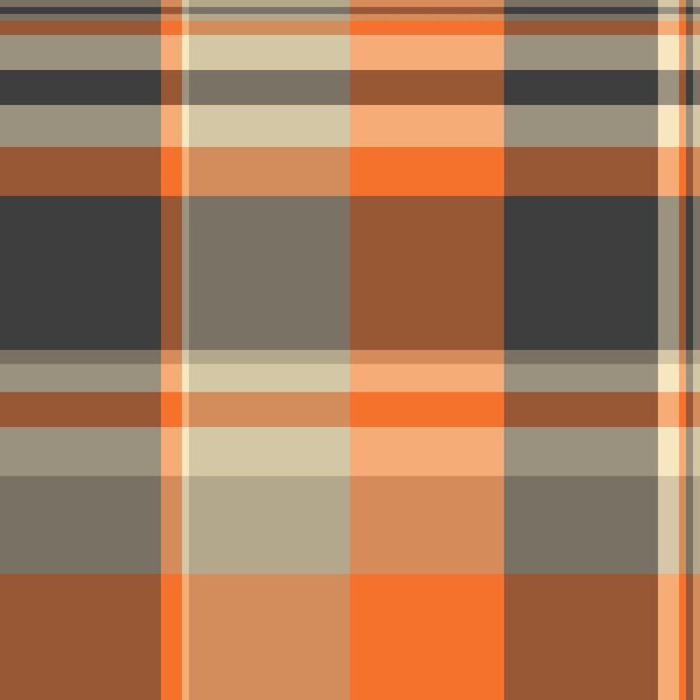 Textile texture tartan of seamless check vector with a background pattern plaid fabric.