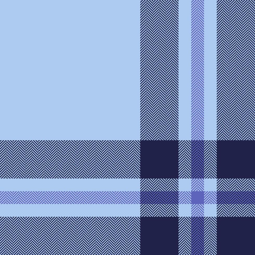 Plaid check pattern. Seamless fabric texture. Tartan textile print. vector