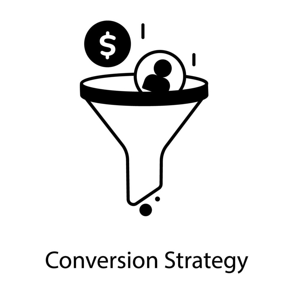Email Services Linear Icon vector