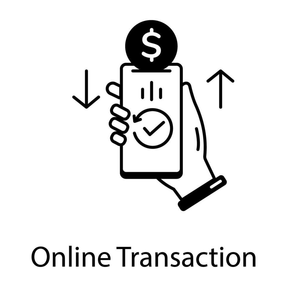 Linear Icon Depicting Customer Services vector