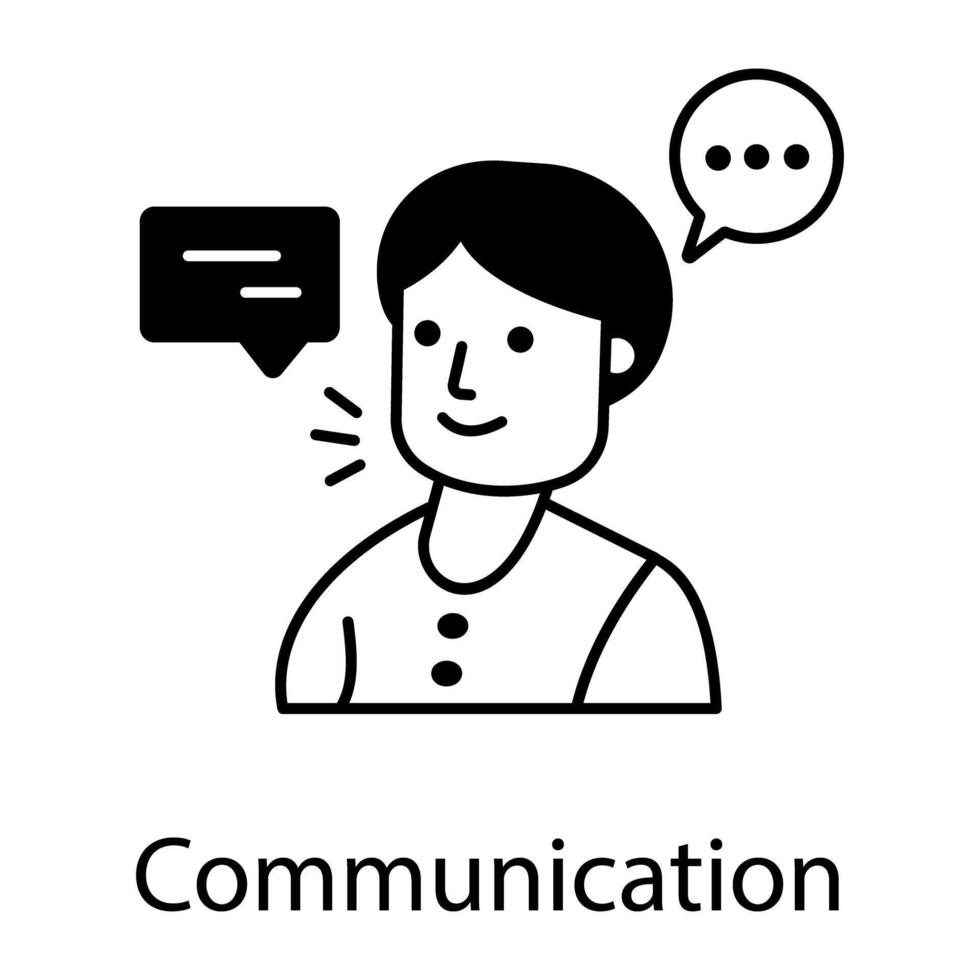 Icon of CRM Services vector