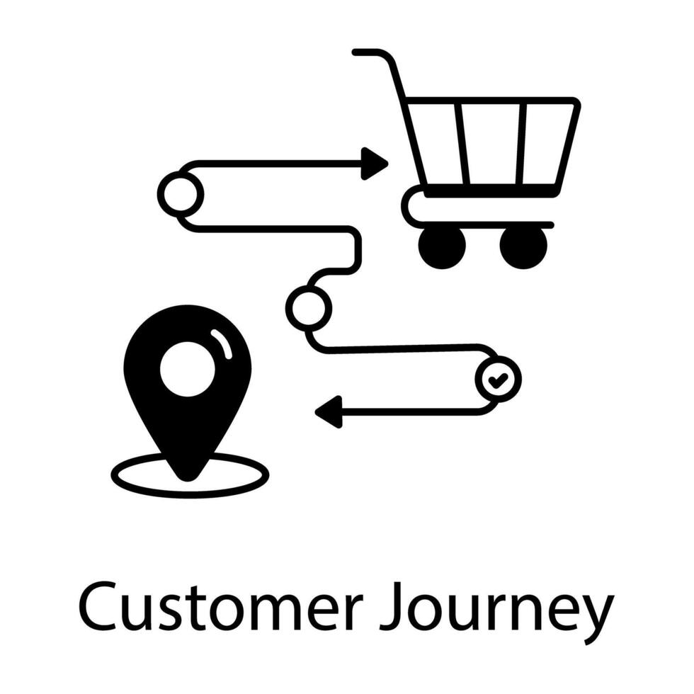 Icon of CRM Services vector