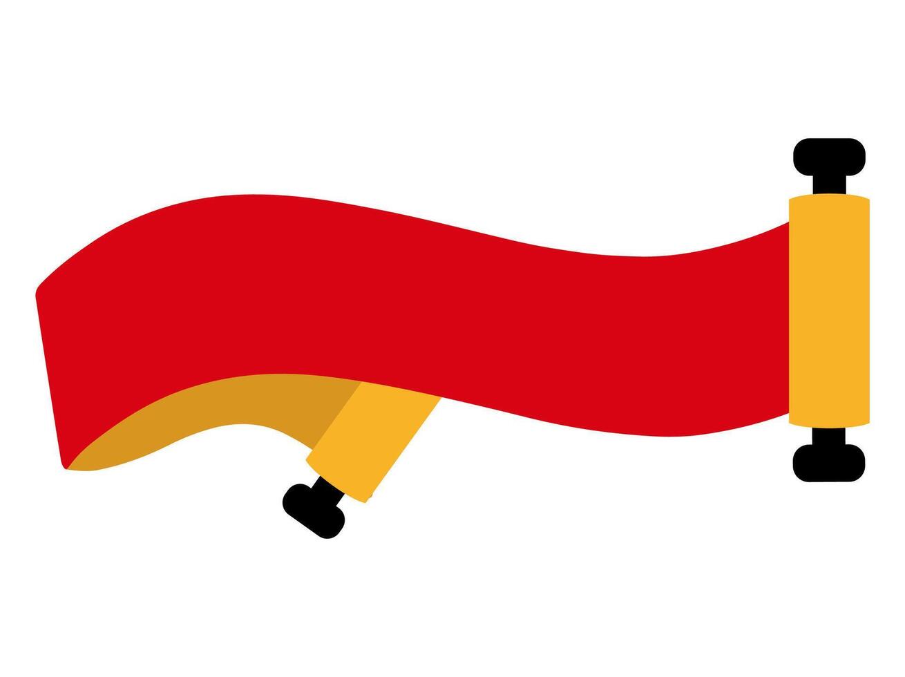 Chinese New Year Paper Roll vector