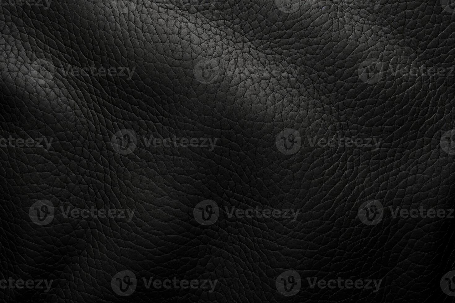 AI generated Black Leather Texture photo