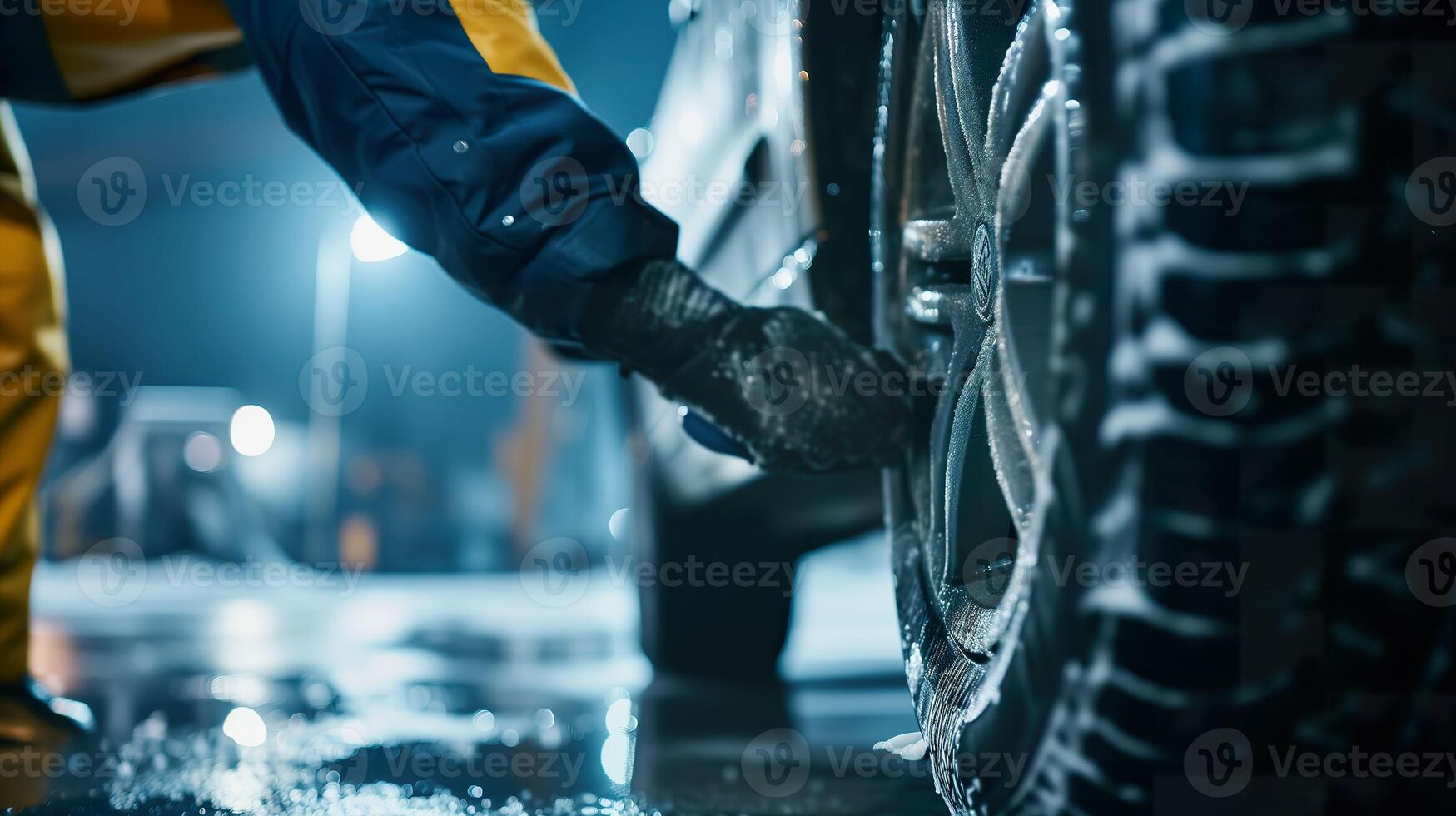 AI generated Expert Technician Ensures a Safe Ride with Winter and Summer Tire Replacements photo