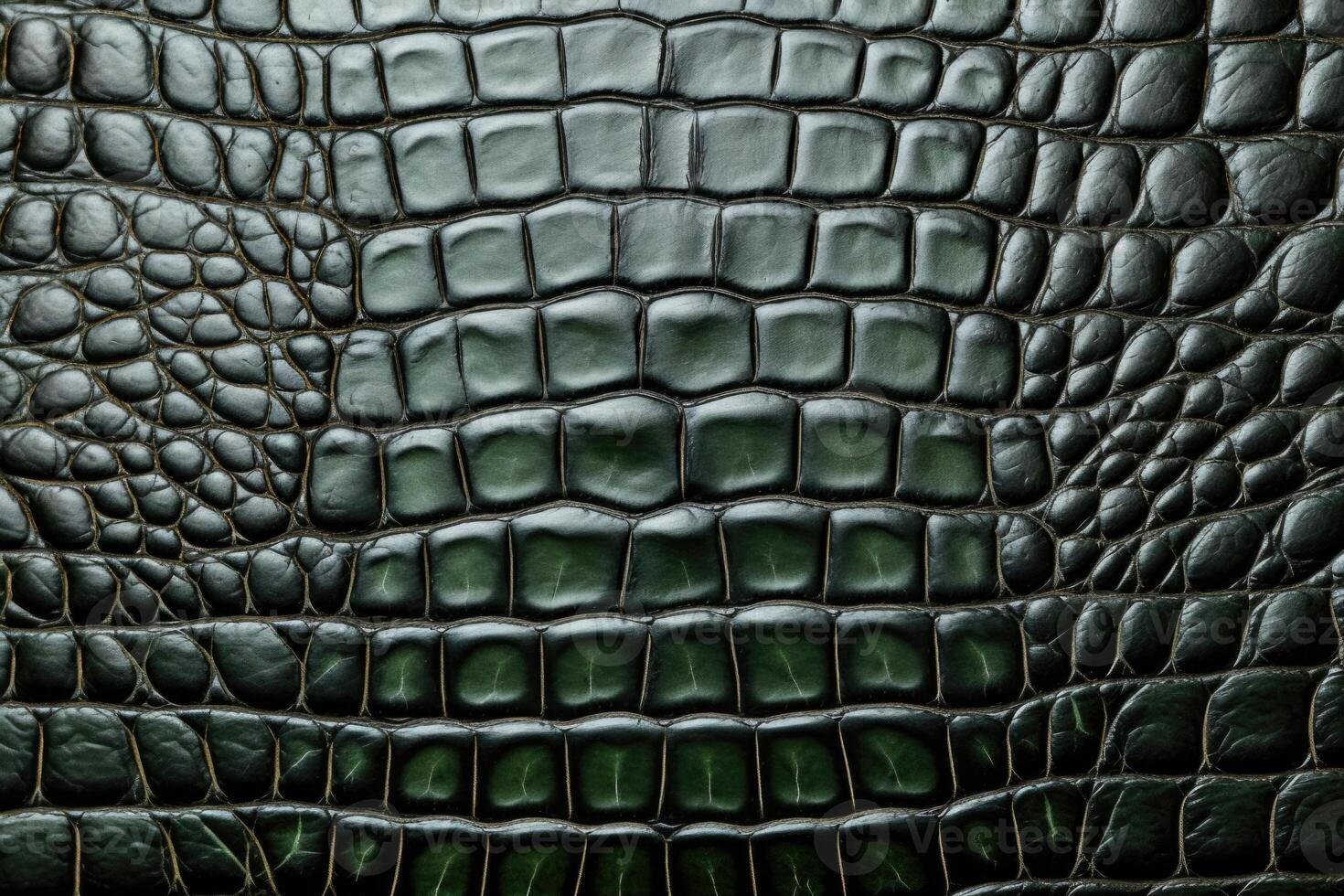 AI generated Crocodile skin pattern background. photo