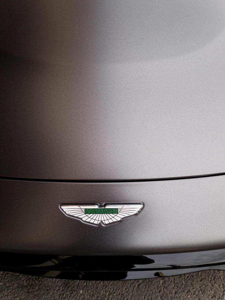 Germany, Erfurt, January 08, 2024 - British automobile company Aston Martin photo