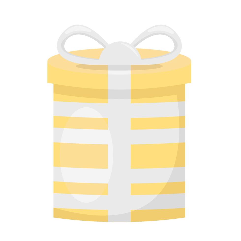 regalo caja cumpleaños ilustración vector