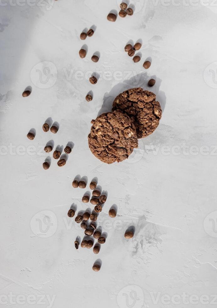 chocolate sweet chip cookies photo