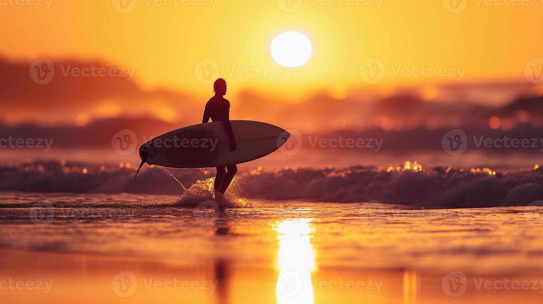 AI generated Surfer's Delight, background image, generative AI photo