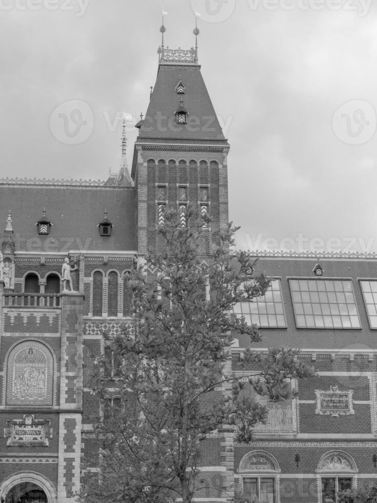 the city of Amsterdam in the netherlands photo