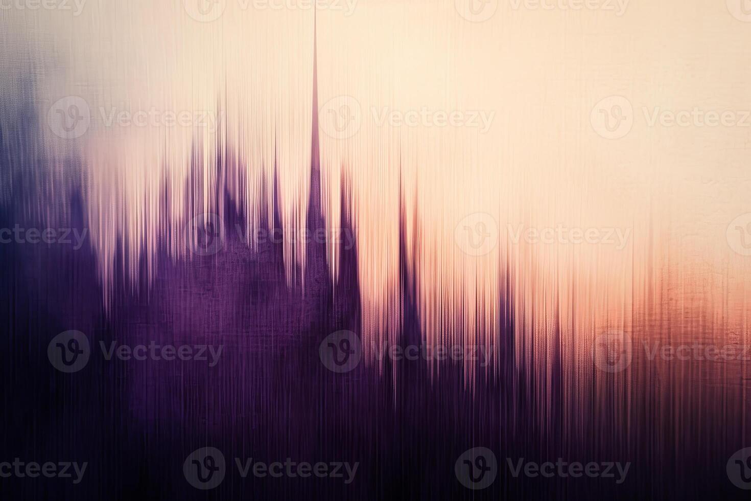 AI generated Abstract artistic background, creative cinematic photo of dark forest over sunset, mysterious scary picture