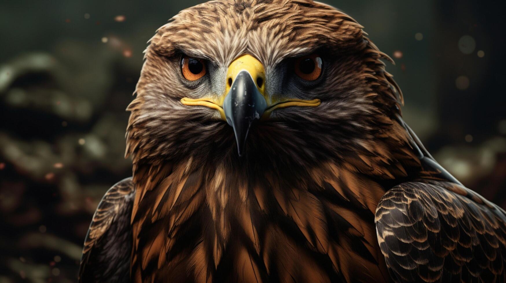 AI generated hawk high quality image photo