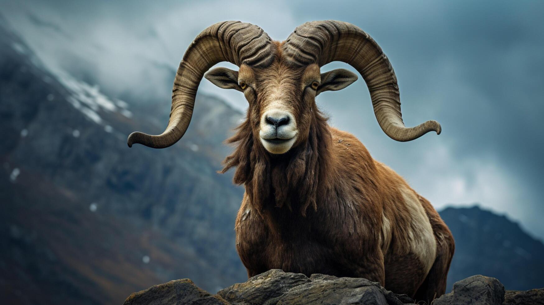 AI generated ibex high quality image photo