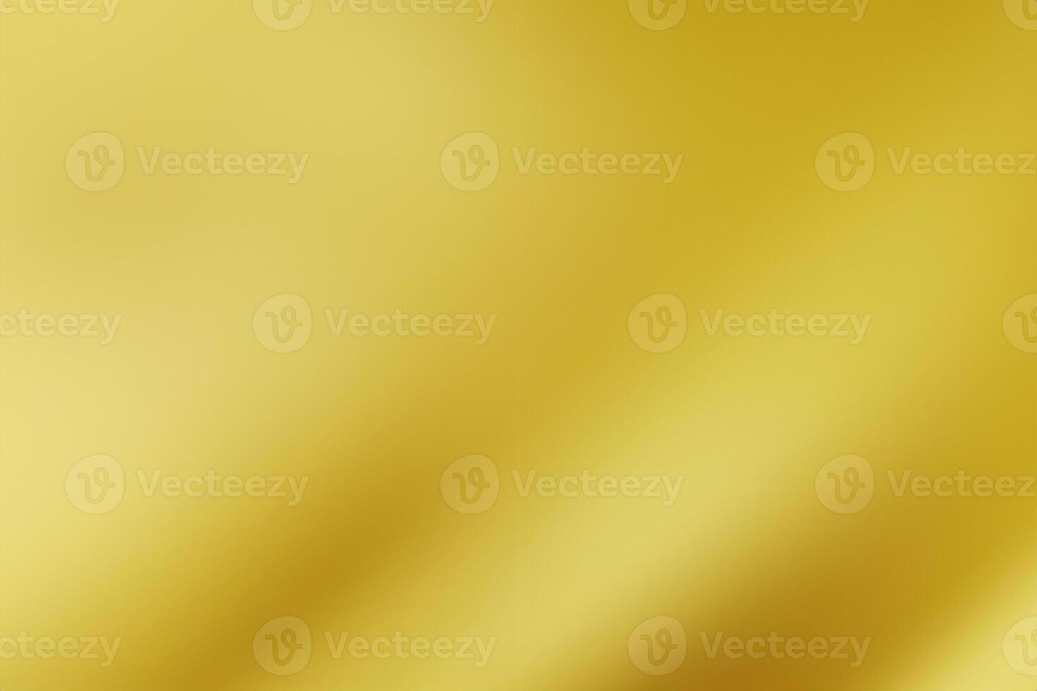 Abstract gold gredient metal color theme satin texture background. Lighting effects of flash. Blurred background with light glare. photo