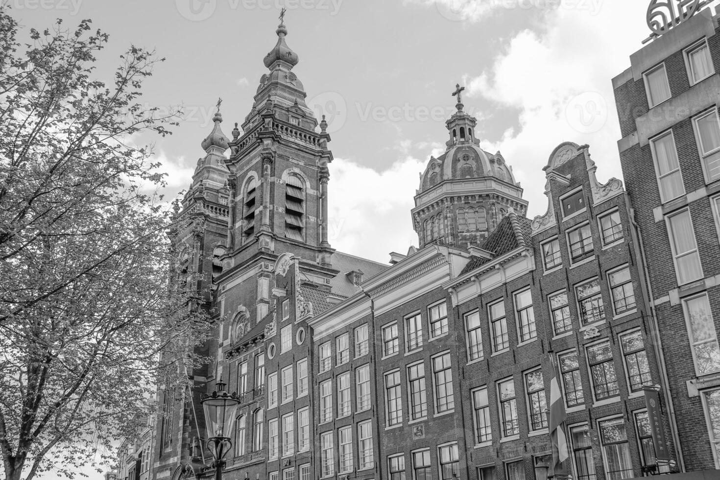 the city of Amsterdam in Holland photo