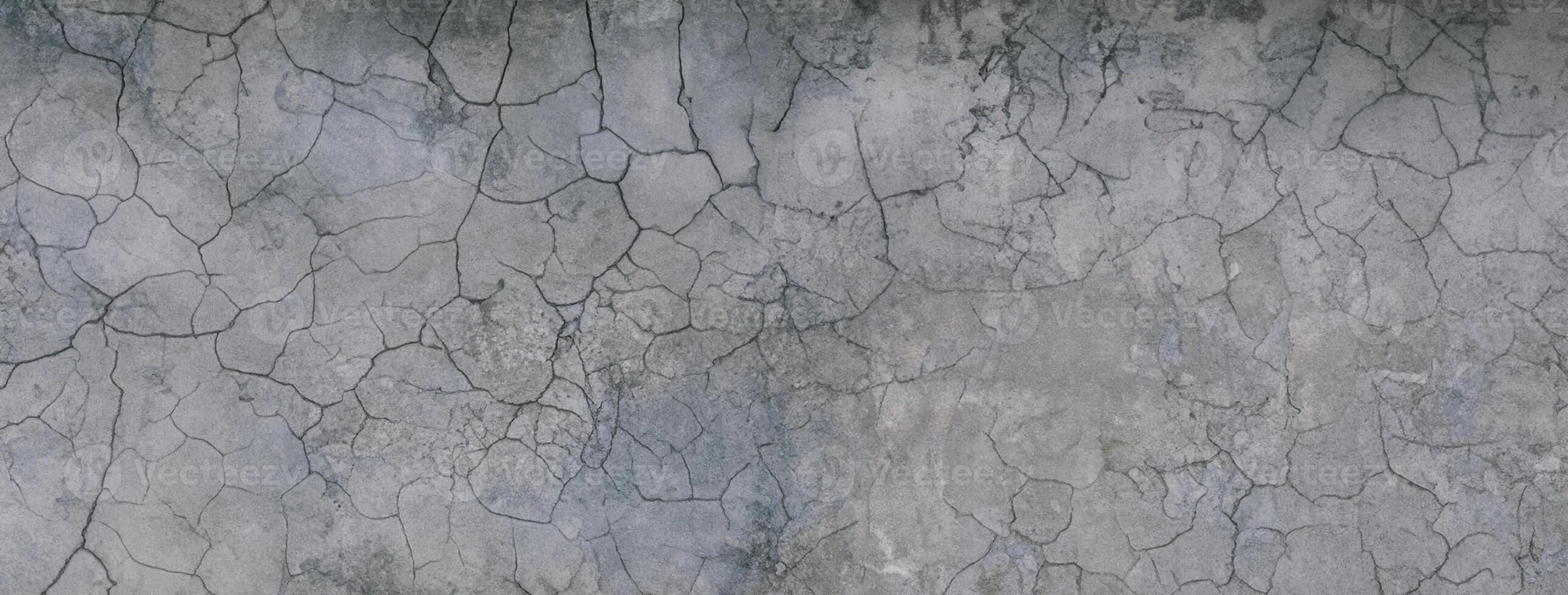 Wall concrete background. Old cement texture cracked, White, Grey vintage wallpaper abstract grunge background photo