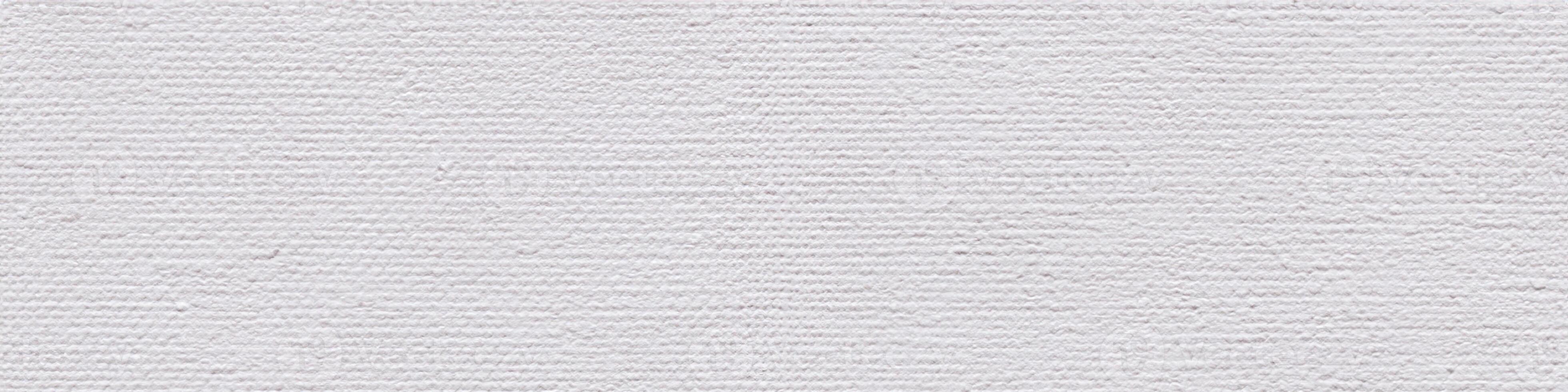 Classic white acrylic canvas background as part of your creative work. Seamless panoramic texture. photo