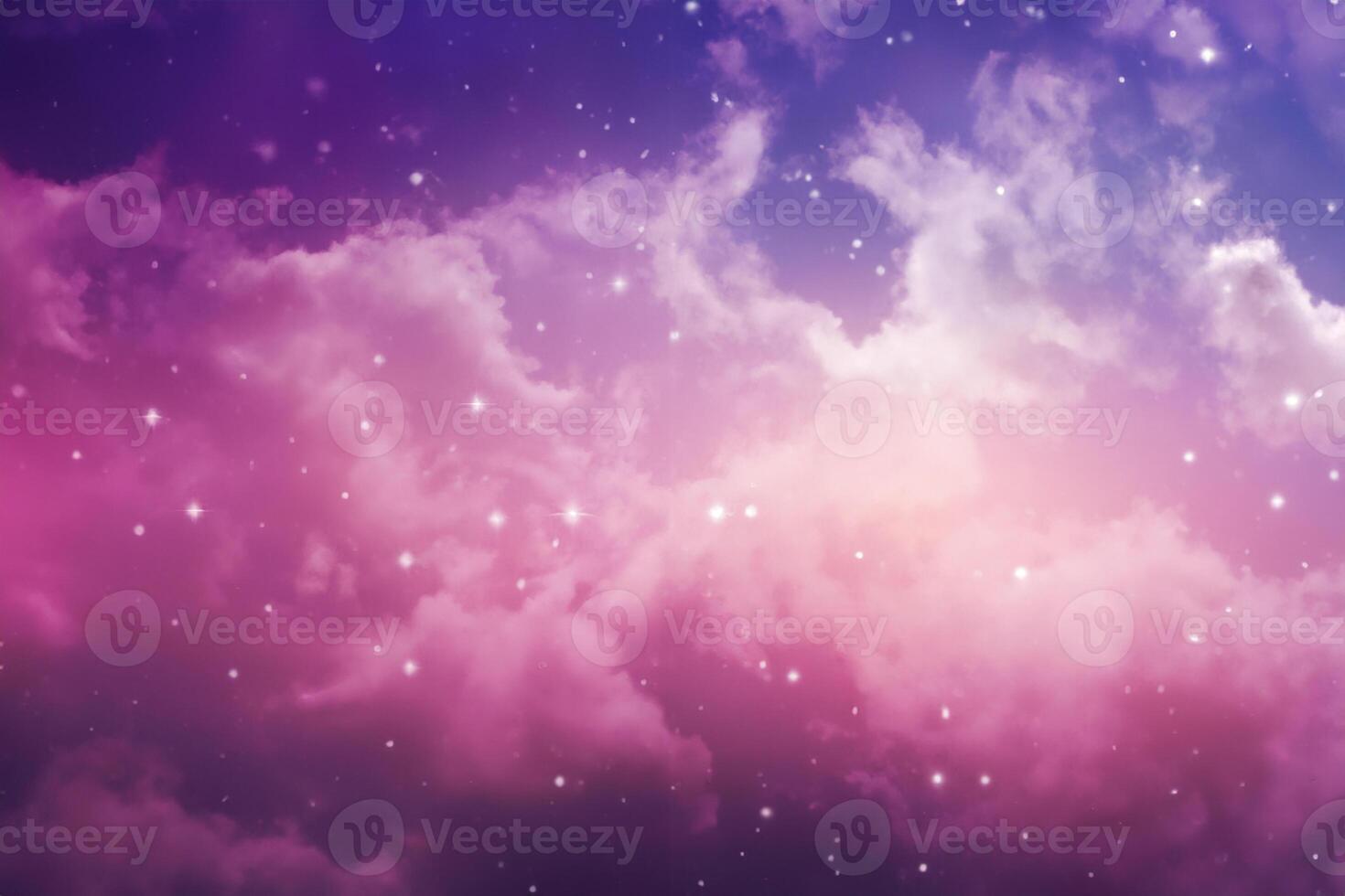 Night sky with stars. photo