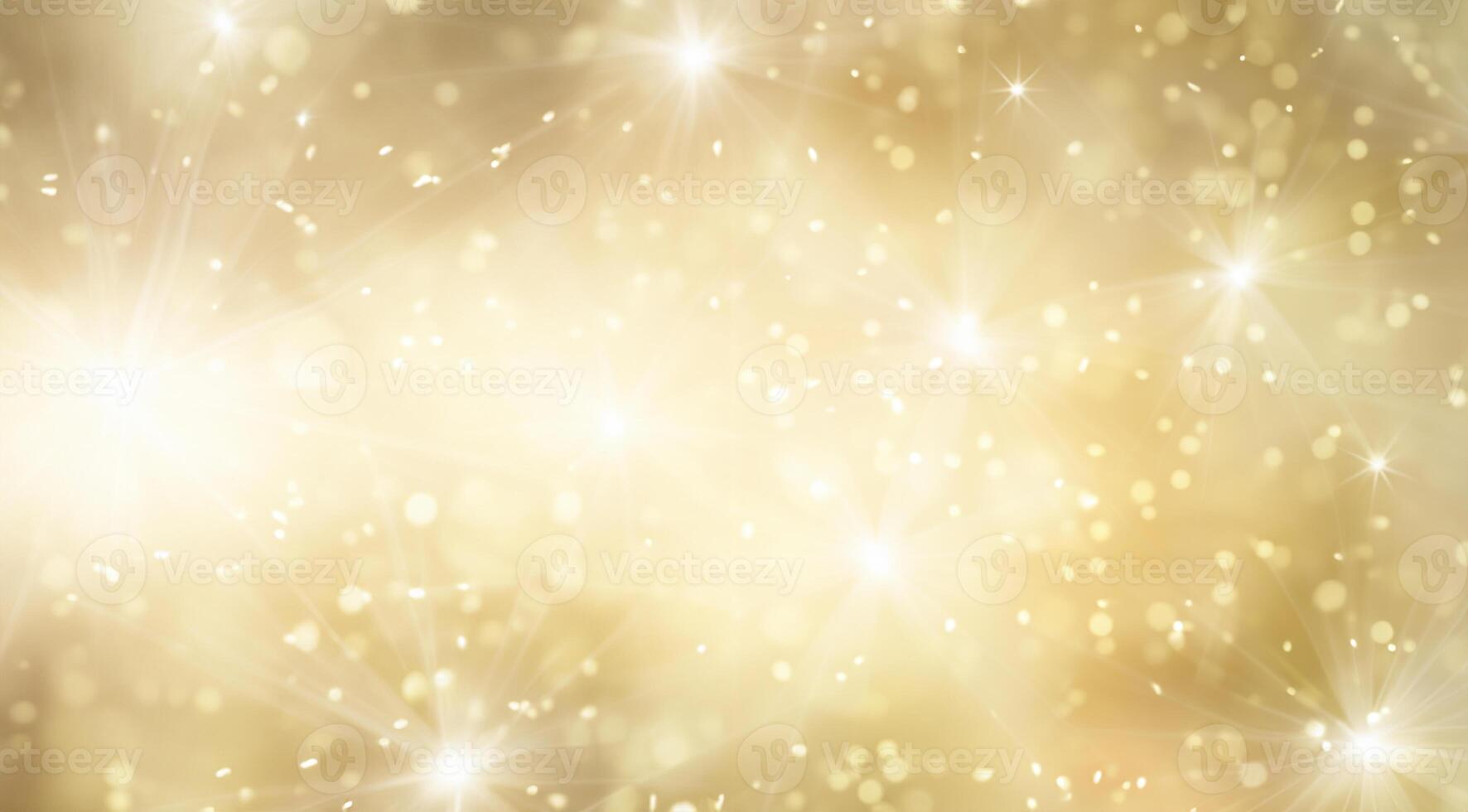 Abstract gold and bright glitter for new year background photo