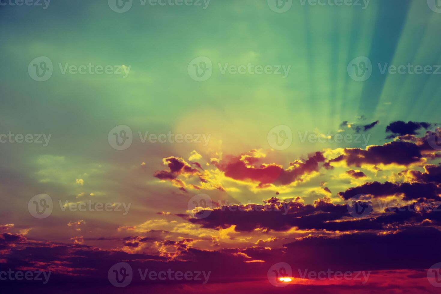 Sunset Scenery Background photo