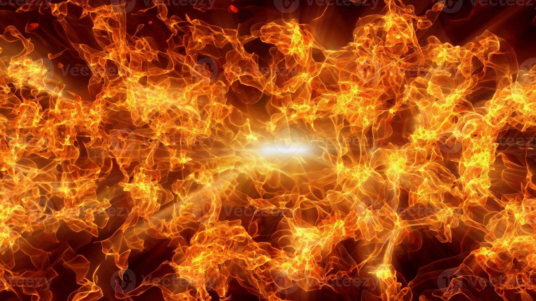 Abstract blaze fire flame texture background. Light ray beam. photo