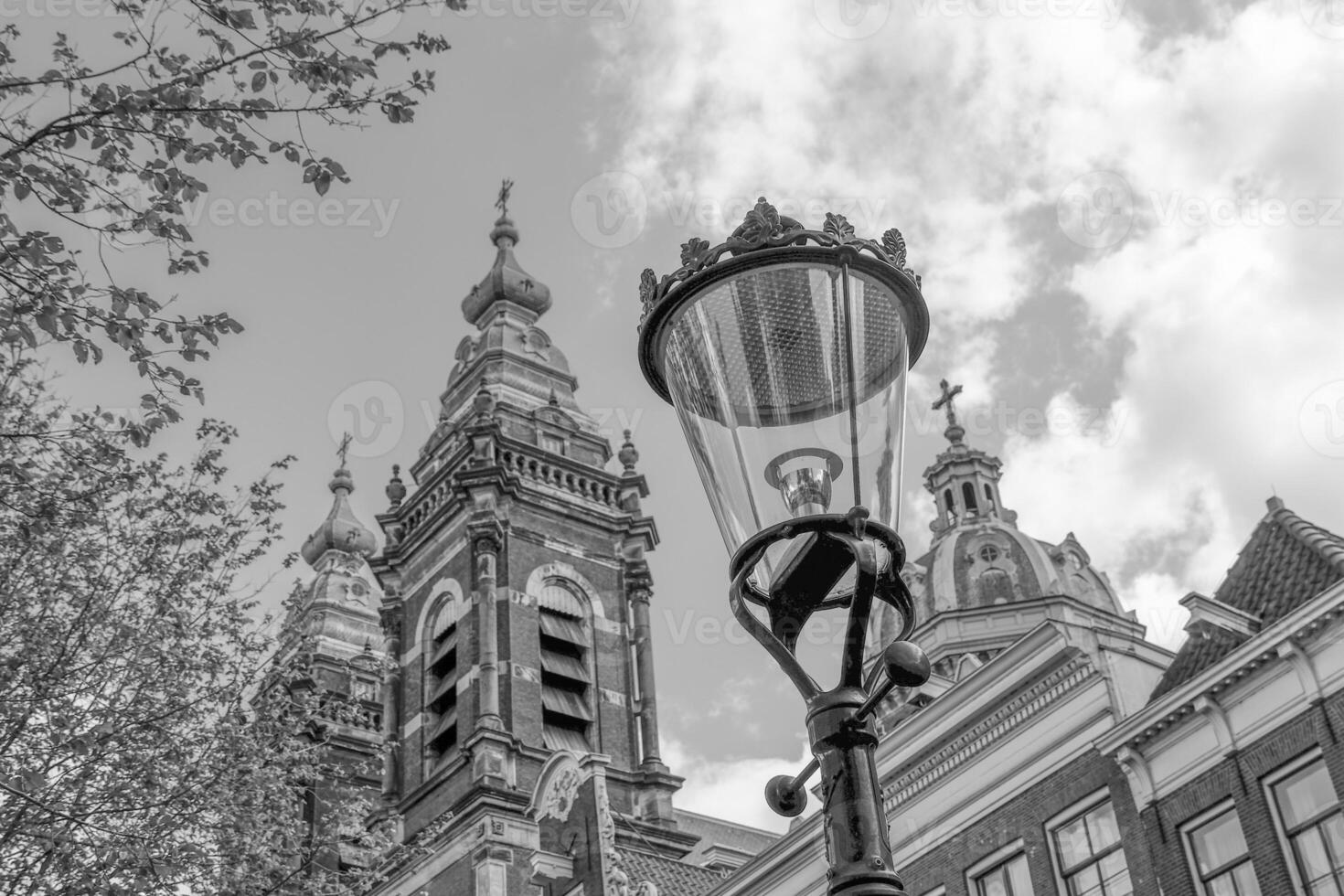 the city of Amsterdam in Holland photo
