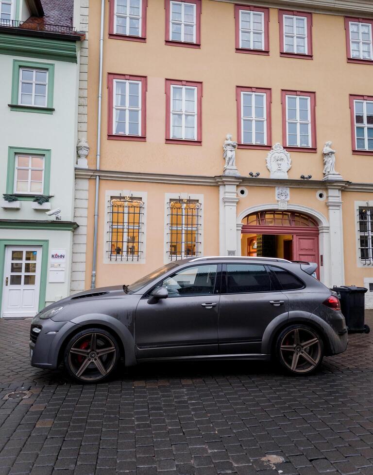 Germany, Erfurt, January 08, 2024 - Porsche Cayenne photo