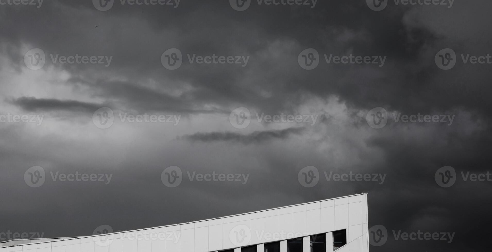 elemento de un modernista edificio foto