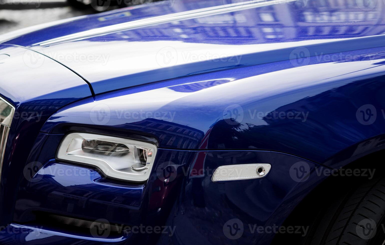 Modern bright automobile photo