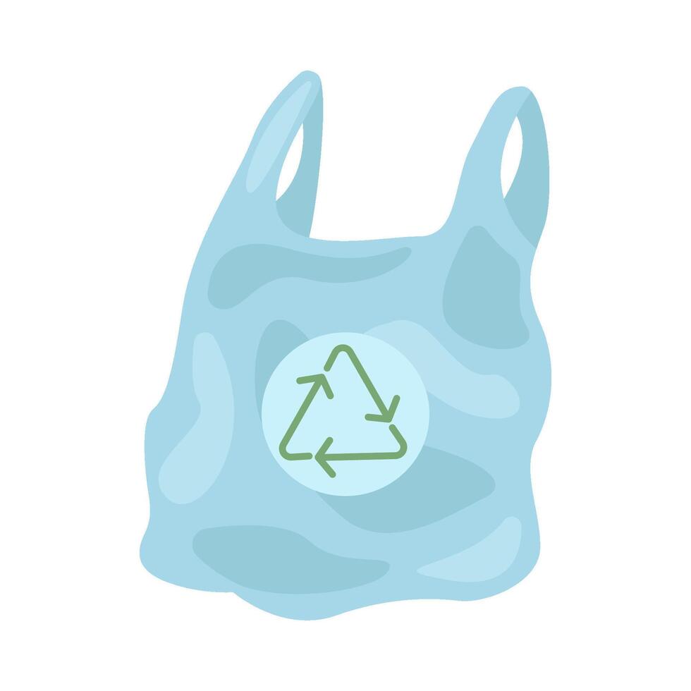 plastic bag illustration vector