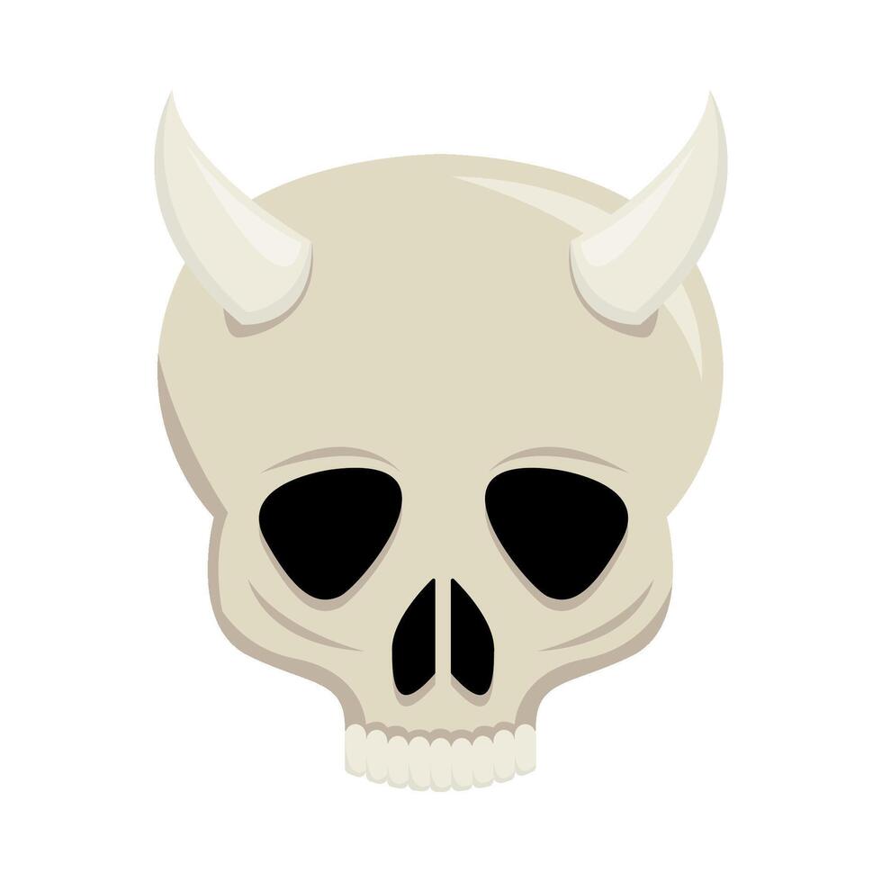 skull danger illustration vector