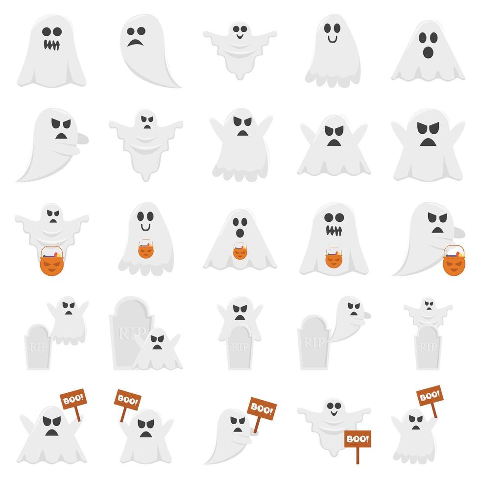 ghost pack illustration vector