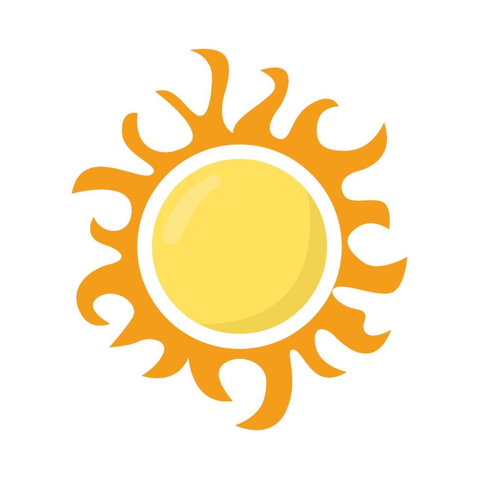 sun summer illustration vector