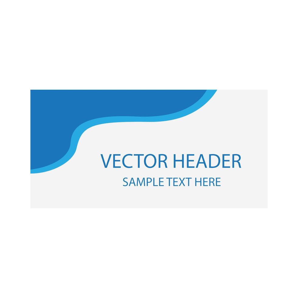 header template illustration vector