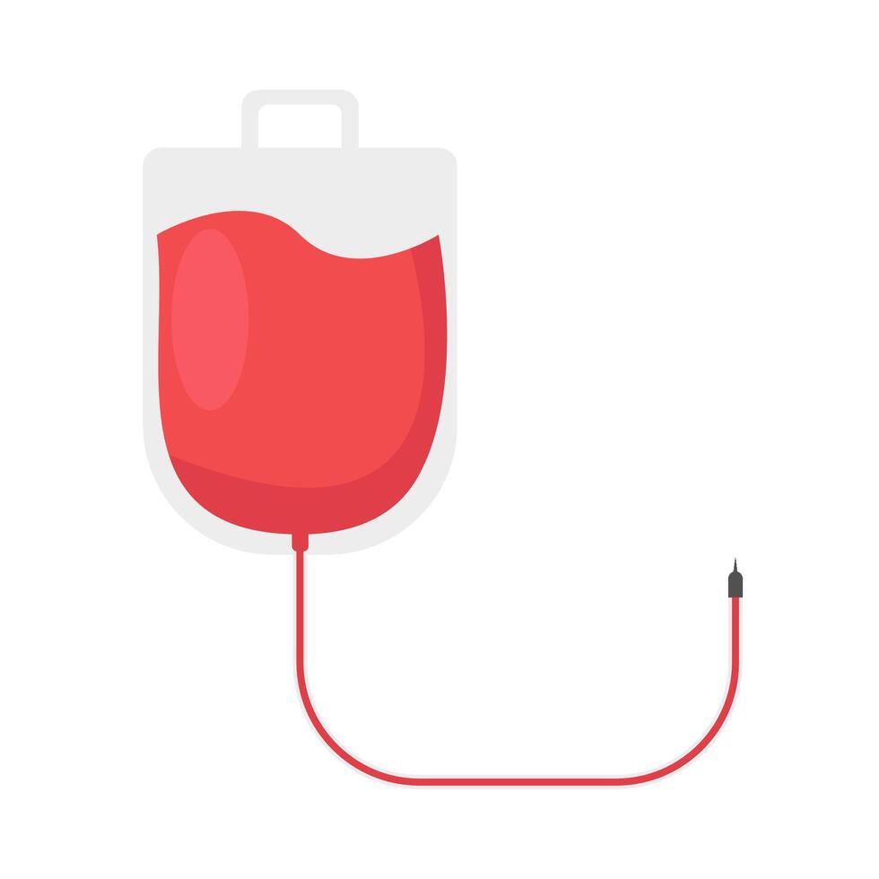 infussion blood illustration vector