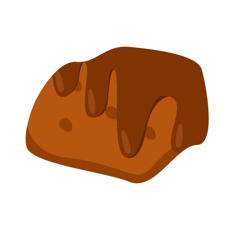 chocolate cookies illustration vector
