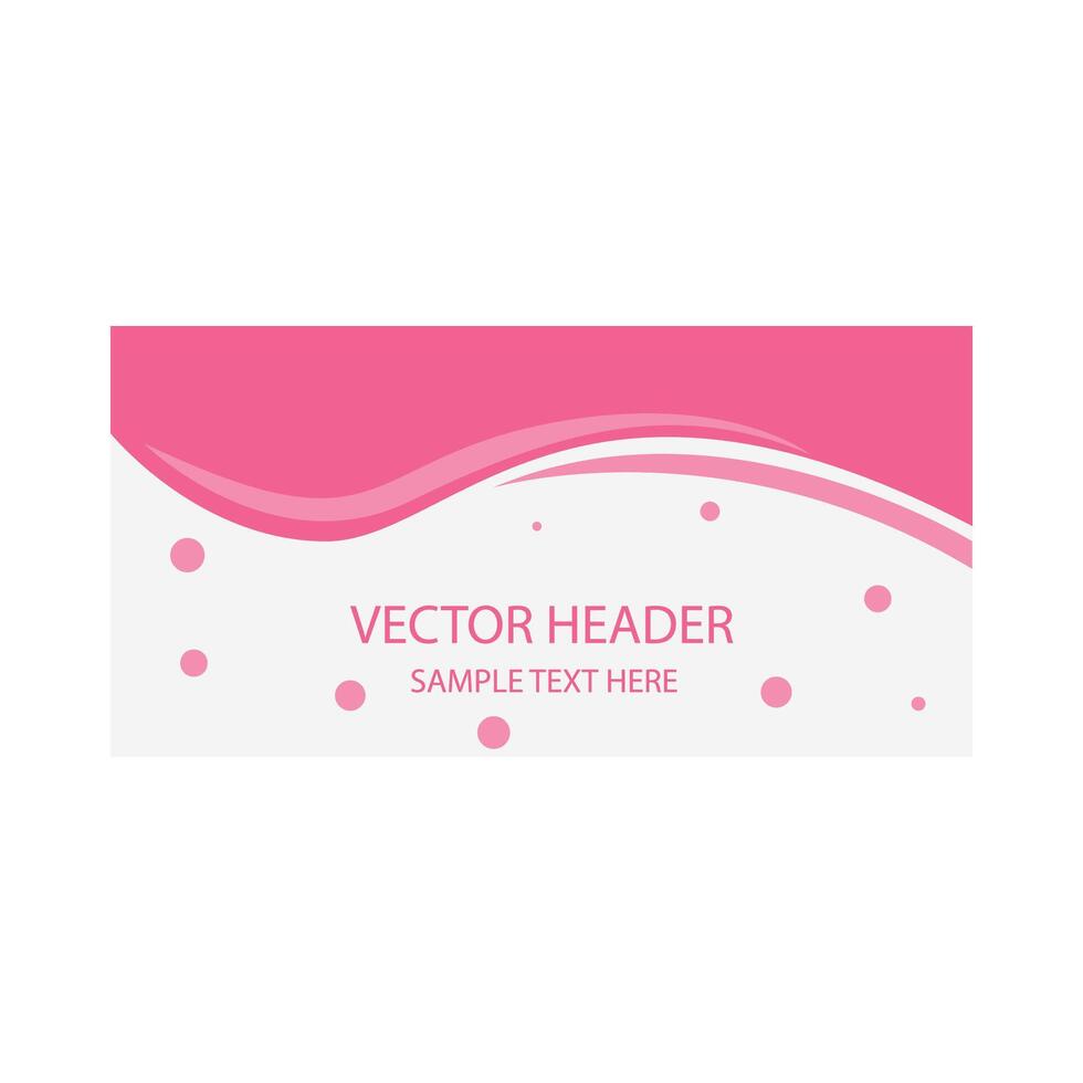 header template illustration vector
